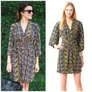 Banana Republic Issa Collection Zebra Dress 8